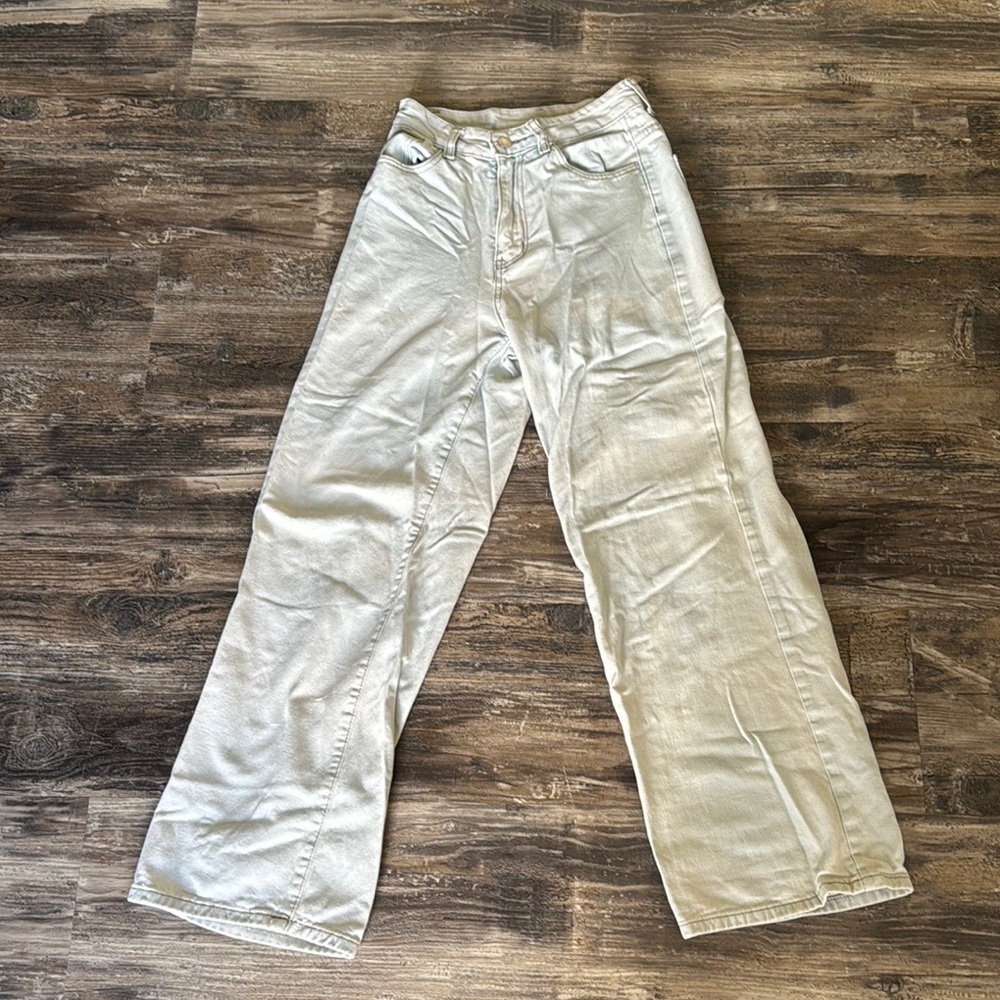 Women's Light Beige Jeans